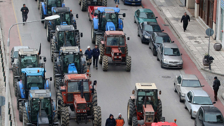 Αποκλεισμό της Εγνατίας Οδού προανήγγειλαν αγρότες στο Δερβένι