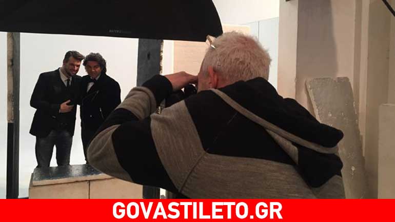 Πάνος Κιάμος-Νίκος Κουρκούλης: Δείτε τι έγινε στη φωτογράφιση της αφίσας τους!