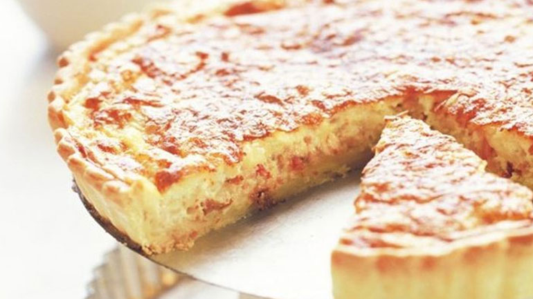 Λαχταριστή κις λορέν με μπέικον και τυριά!