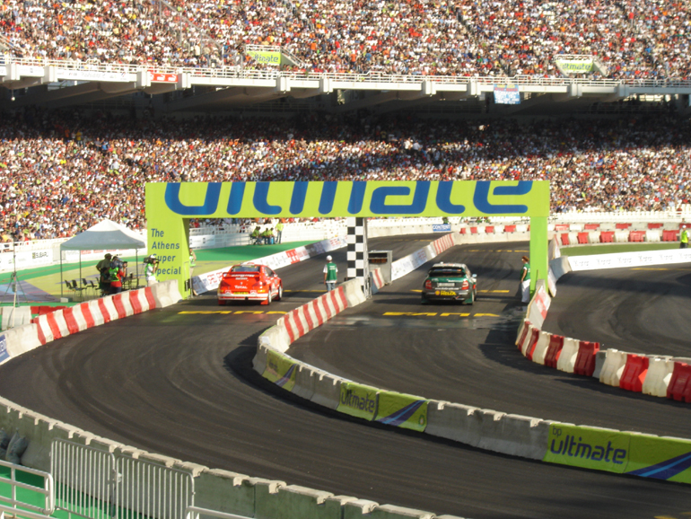 Άραγε θα ξαναζήσουμε τέτοιες στιγμές; (υπερειδική του ράλι Ακρόπολις στο ΟΑΚΑ παρουσία 70.000 θεατών το 2005)