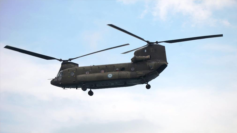 Αεροδιακομιδές ασθενών με ελικόπτερo της Αεροπορίας Στρατού