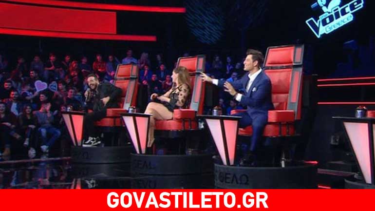 The Voice: Ο Σάκης Ρουβάς αποκάλυψε την εγκυμοσύνη της Κορινθίου!