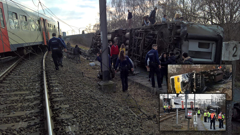 Δυστύχημα με τρένο στο Βέλγιο