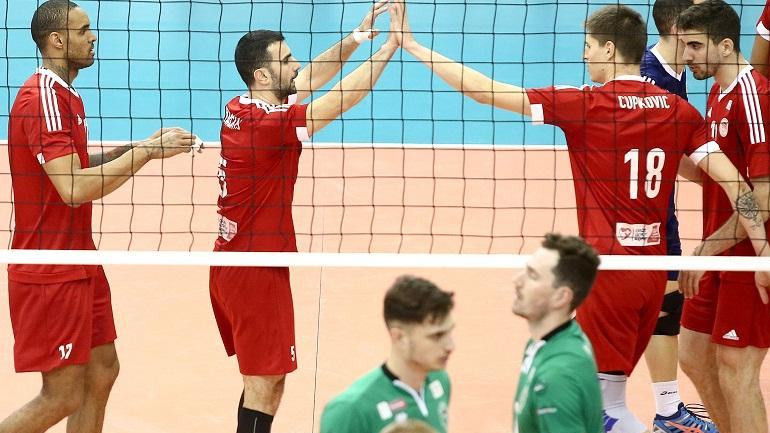 Βόλεϊ: Άνετη επικράτηση για τον Ολυμπιακό