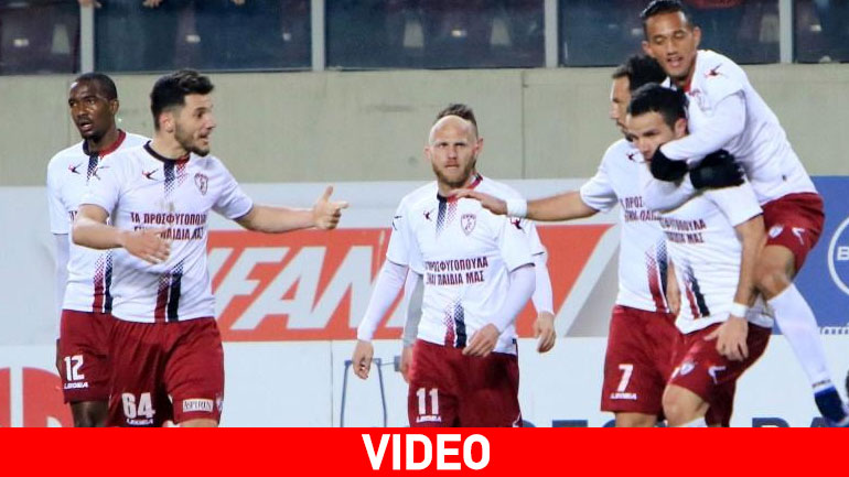 Τρίποντο παραμονής για τη Λάρισα, 2-1 τον Λεβαδειακό