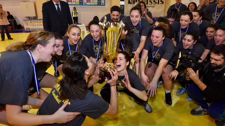 Η Νέα Ιωνία Κυπελλούχος γυναικών στο χάντμπολ