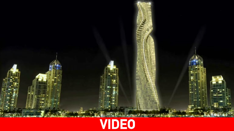 Ο πρώτος περιστρεφόμενος ουρανοξύστης στο Ντουμπάι!