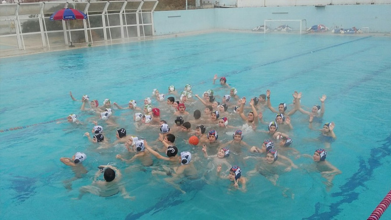 Η γιορτή του μικρού υδατοσφαιριστή