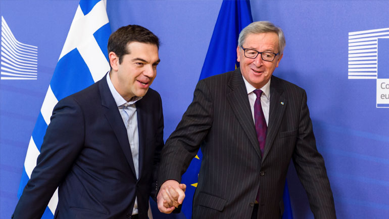 Τηλεφωνική επικοινωνία Γιούνκερ – Τσίπρα