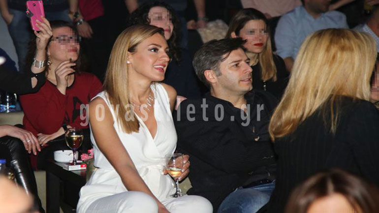 Αλεξάνδρα Χατζηγεωργίου-Αλέξανδρος Μπουρδούμης: Βραδινή έξοδος για το ερωτευμένο ζευγάρι!