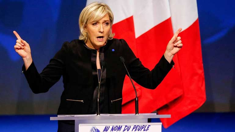 Λεπέν: «Είναι καιρός να τελειώνουμε με την Ευρωπαϊκή Ένωση»