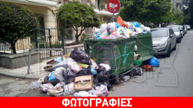 Ατέλειωτο… σκουπιδαριό στο κέντρο της Θεσσαλονίκης