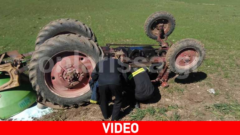 Νεκρός αγρότης στη Λάρισα – Καταπλακώθηκε από τρακτέρ