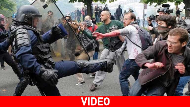 Γαλλία: Συγκρούσεις μαθητών με αστυνομικές δυνάμεις