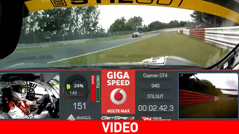 Εκπληκτικό σώσιμο στα 260 χλμ./ώρα!