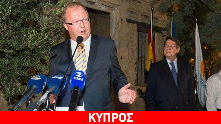 Νικολάι φον Σιόπφ για Κυπριακό: «Η Γερμανία ελπίζει σε επανέναρξη των συνομιλιών σύντομα»