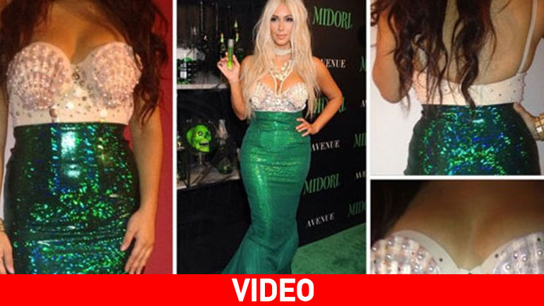 DIY: Φτιάξε τη στολή γοργόνας που φόρεσε η Kardashian και κλέψε τις εντυπώσεις