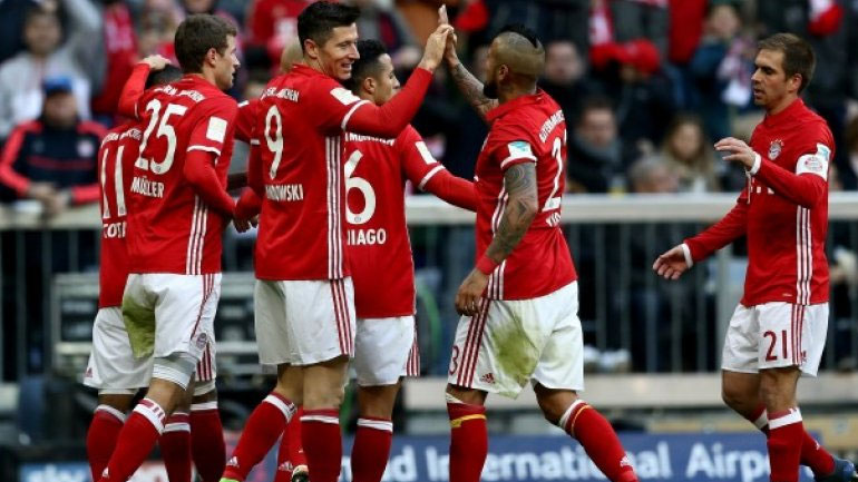 Γερμανία: Η Μπάγερν διέλυσε με 8-0 το Αμβούργο