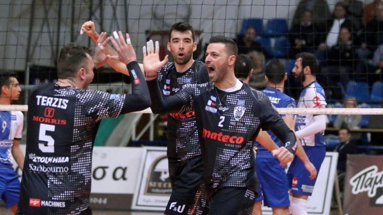 Βόλεϊ: Χαμογέλασαν οι φιλοξενούμενοι, 3-1 σετ νίκησε ο ΠΑΟΚ τον Ηρακλή