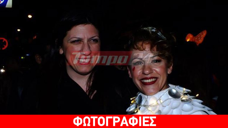 Η Ζωή Κωνσταντοπούλου στο καρναβάλι της Πάτρας