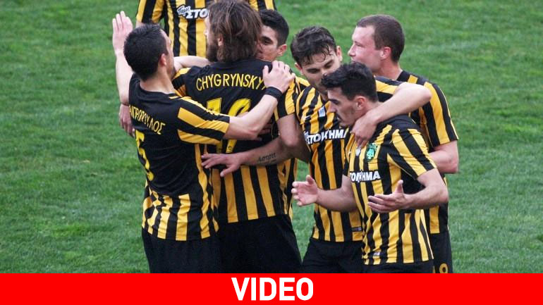 Στο…. ρελαντί η ΑΕΚ, 3-0 τη Λάρισα