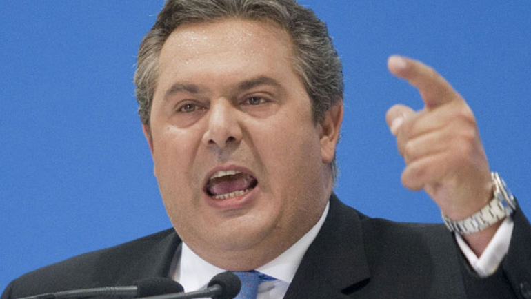 Αυστηρό μήνυμα Καμμένου σε Τσαβούσογλου: Αν πατήσει το πόδι του στα Ίμια…