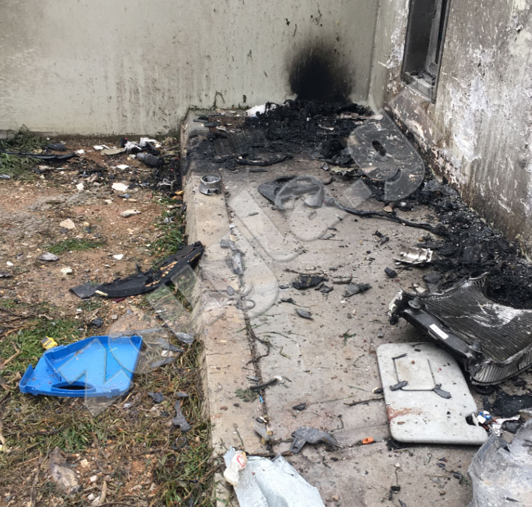 H φωτιά κατέκαψε τα πάντα