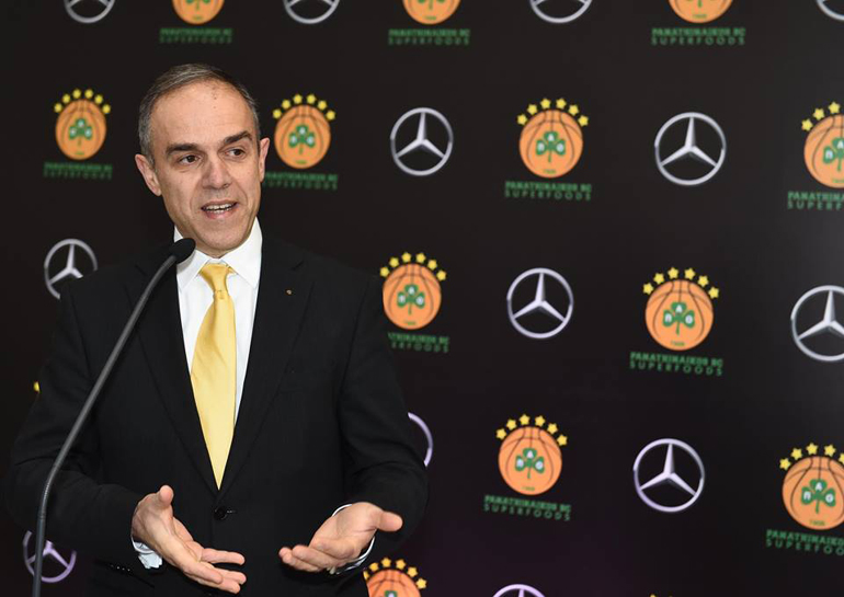 O πρόεδρος της Mercedes Benz Hellas, Ιωάννης Καλλίγερος