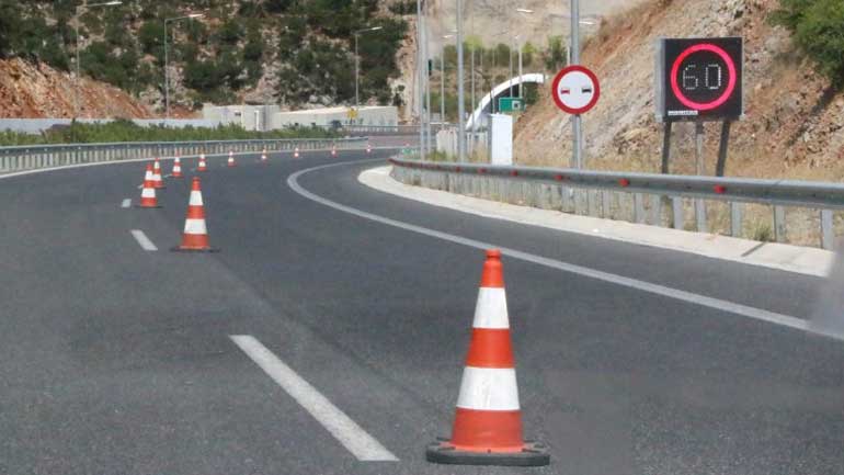 Κυκλοφοριακές ρυθμίσεις σε κάθετο άξονα της Εγνατίας λόγω εργασιών