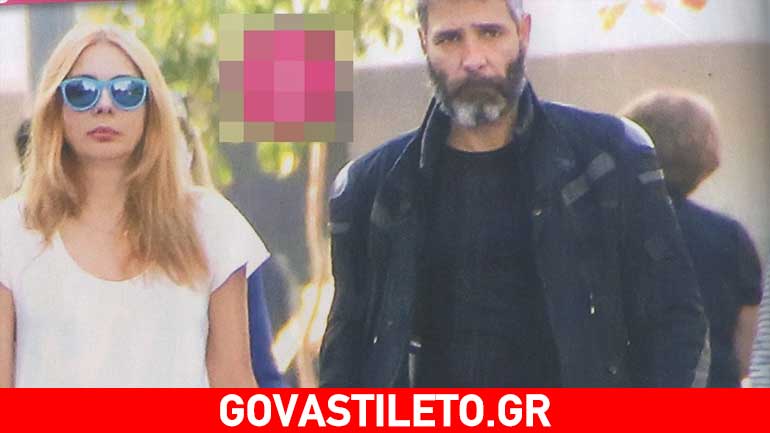 Θοδωρής Αθερίδης & Σμαράγδα Καρύδη: Ρομαντική βόλτα για… τρεις!