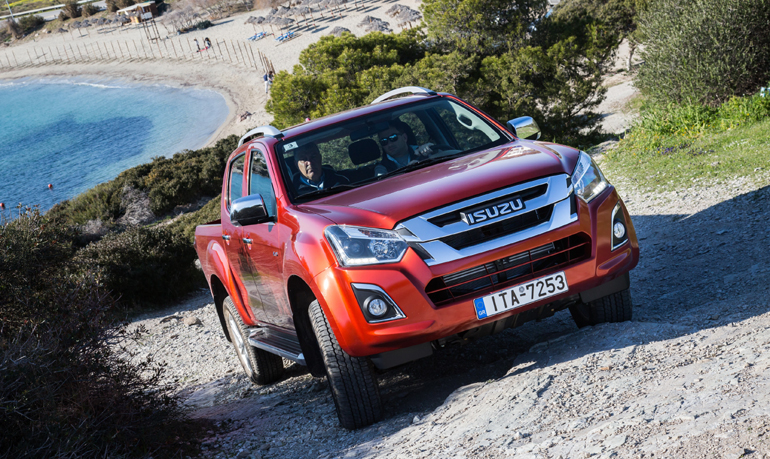 Το Isuzu D-Max πάει παντού...