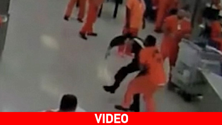 Κρατούμενος προσπαθεί να πνίξει σωφρονιστικό φύλακα