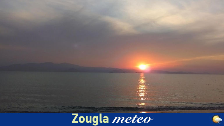 O καιρός σήμερα