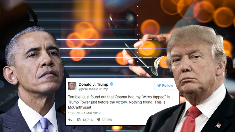 “Ο Ομπάμα έβαλε κοριούς για να με παρακολουθεί”