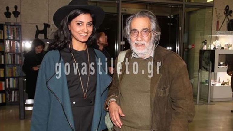 Ο Κώστας Αρζόγλου μαζί με την κόρη του στη μεγάλη οθόνη