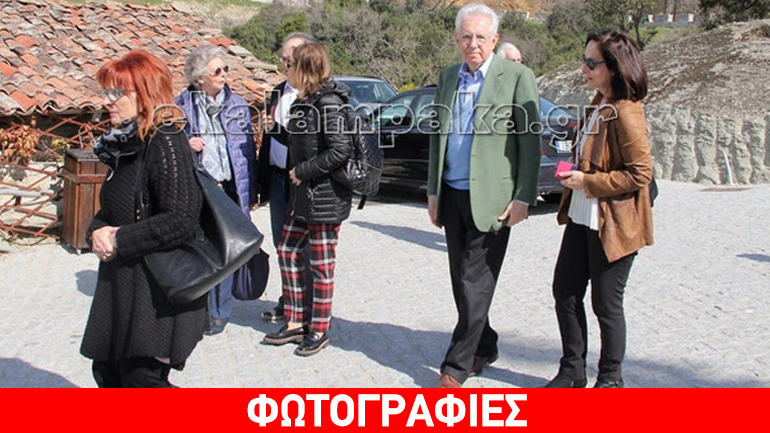Στα Μετέωρα ο Μάριο Μόντι