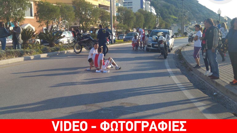Ρόδος: Τραυματίστηκαν τρεις ποδηλάτες μετά από σύγκρουση με μηχανές της Αστυνομίας
