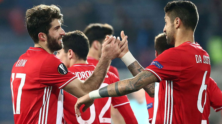 Το πρόγραμμα του Ολυμπιακού ενόψει του αγώνα με την Μπεσίκτας