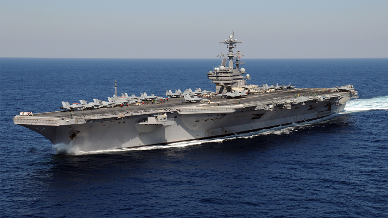 Αναχώρησε το αμερικανικό αεροπλανοφόρο «USS George H.W. Bush»