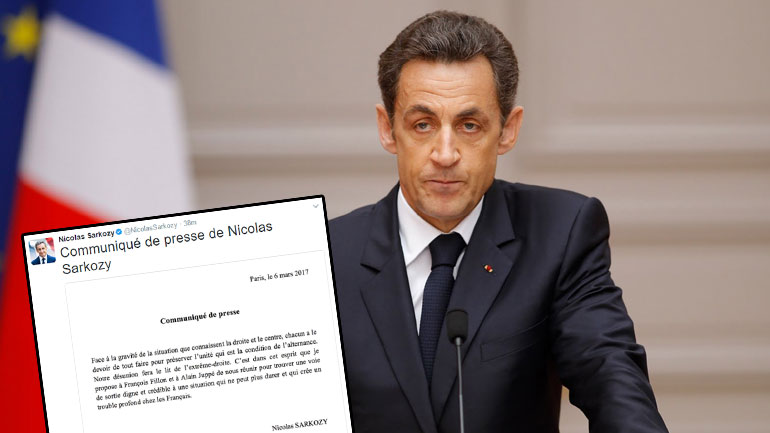 Γαλλία: Ο Σαρκοζί πρότεινε συνάντηση με Φιγιόν και Ζιπέ