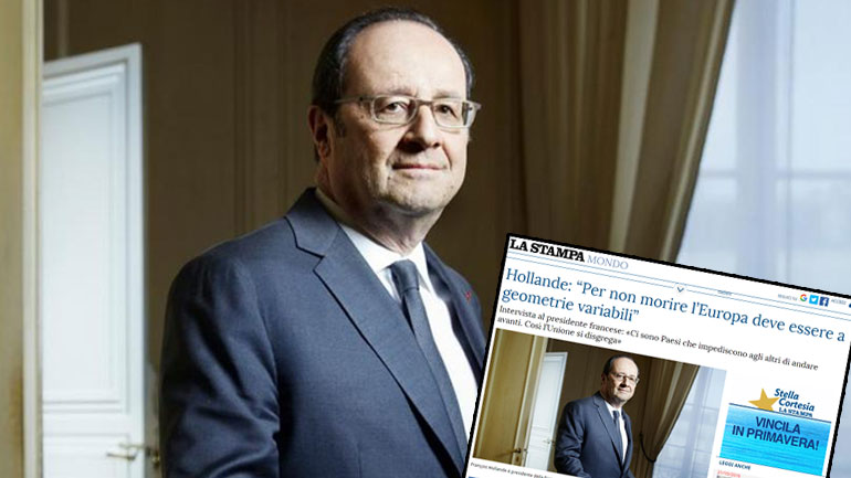 Ολάντ για Ελλάδα: «Η Γαλλία έκανε την Γερμανία να φτάσει πιο μακριά από όπου είχε προβλέψει»