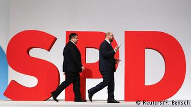 Ζίγκμαρ Γκάμπριελ και Μάρτιν Σουλτς