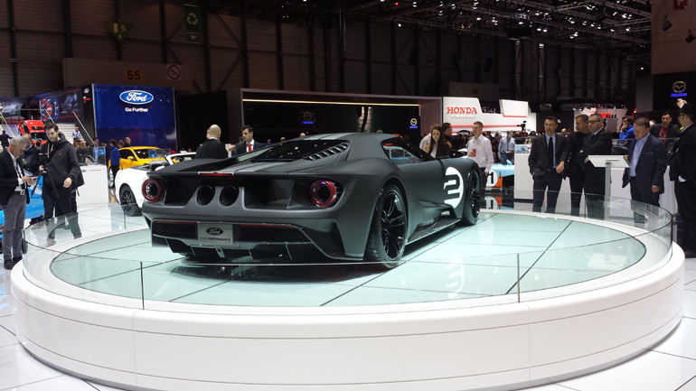 Ειδική έκδοση του super car της Ford με την ονομασία GT. Διαθέτει ένα μοναδικό μαύρο χρώμα και ασημί ρίγες. Με αυτό η Ford γιορτάζει τη νίκη της στο Le Man το 1966 το οποίο είχαν οδηγήσει οι Bruce McLaren και Chris Amon. Φυσικά η έκδοσή του είναι περιορισμένη. Εφοδιάζεται με κινητήρα 3.500 κ.εκ. που αποδίδει 656 ίππους και έχει τελική ταχύτητα 347 χλμ./ώρα