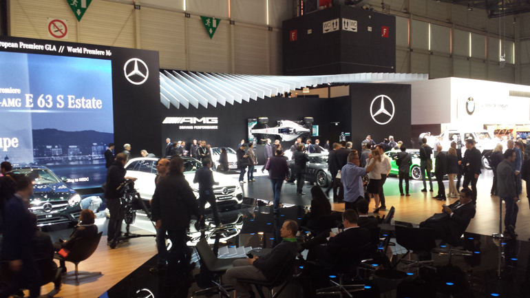 Τεράστιο το περίπτερο της γερμανικής φίρμας