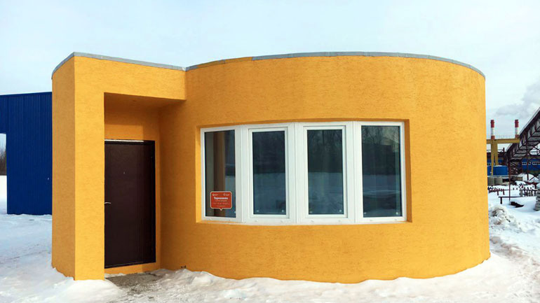 Ένα ολόκληρο σπίτι εκτυπώθηκε μέσα σε λιγότερο από 24 ώρες!