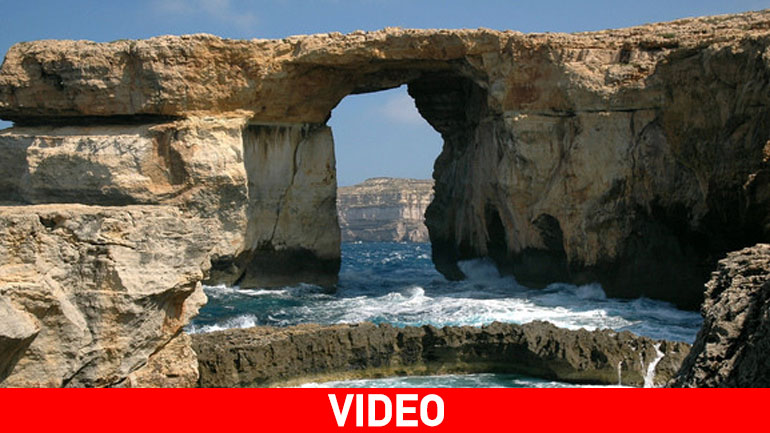 Κατέρρευσε το Γαλάζιο Παράθυρο της Μάλτας