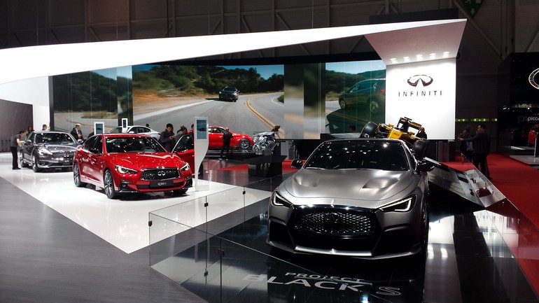 H Infiniti δεν έλειπε από την έκθεση