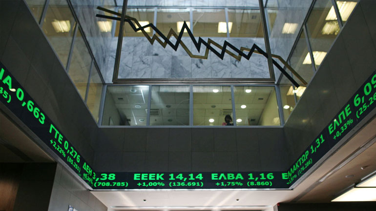 Σε θετικό έδαφος το Χρηματιστήριο Αθηνών