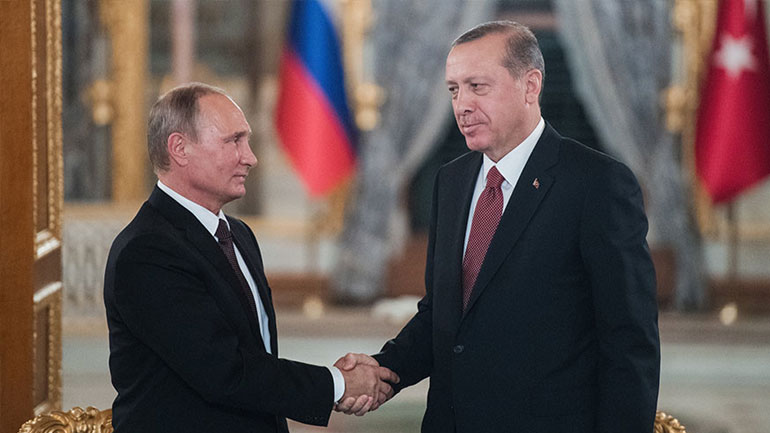 Πούτιν σε Ερντογάν: Οι ρωσοτουρκικές σχέσεις αποκαθίστανται με ταχείς ρυθμούς