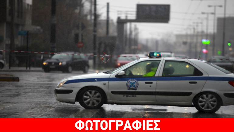 Προβλήματα λόγω κακοκαιρίας στους δρόμους της Αθήνας